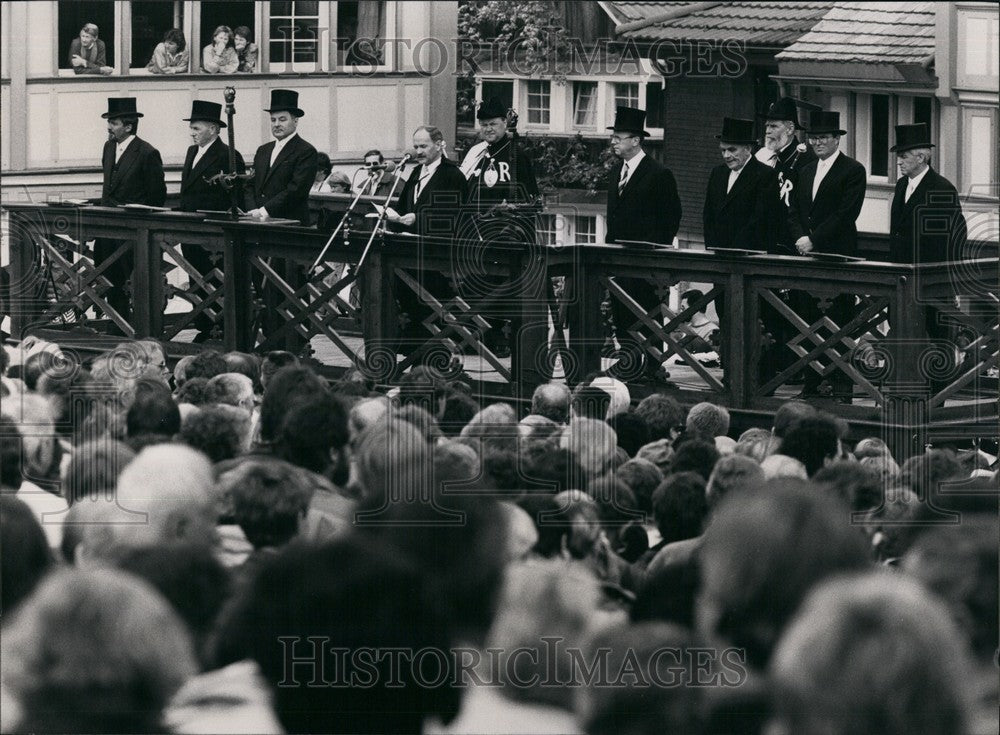 1991, "Landsgemeinde" Traditional Swiss Votings - KSB59371 - Historic Images