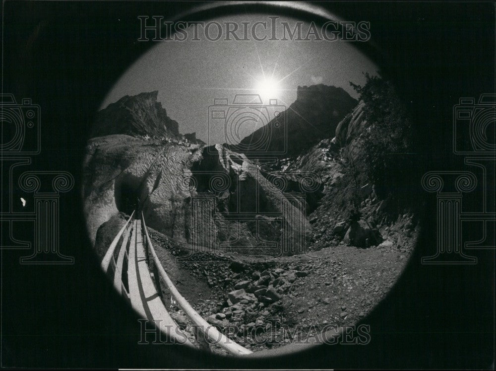 1985 Press Photo The Glacier of Grindelwald - Historic Images