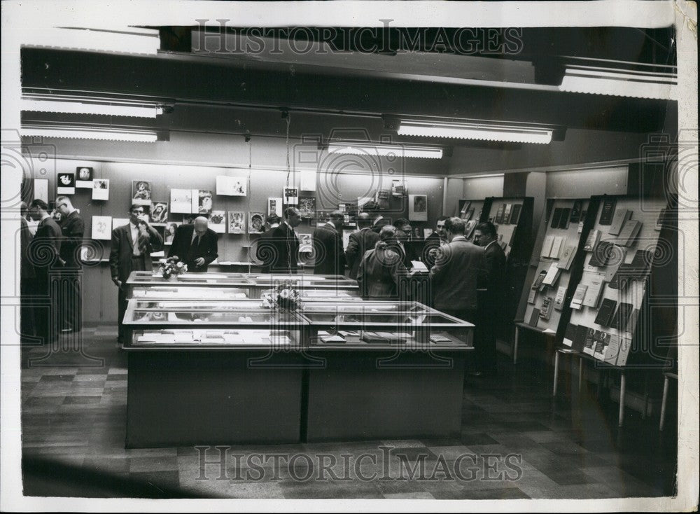 Press Photo Opening of German Book Exhibition In London - KSB59431-Historic Images