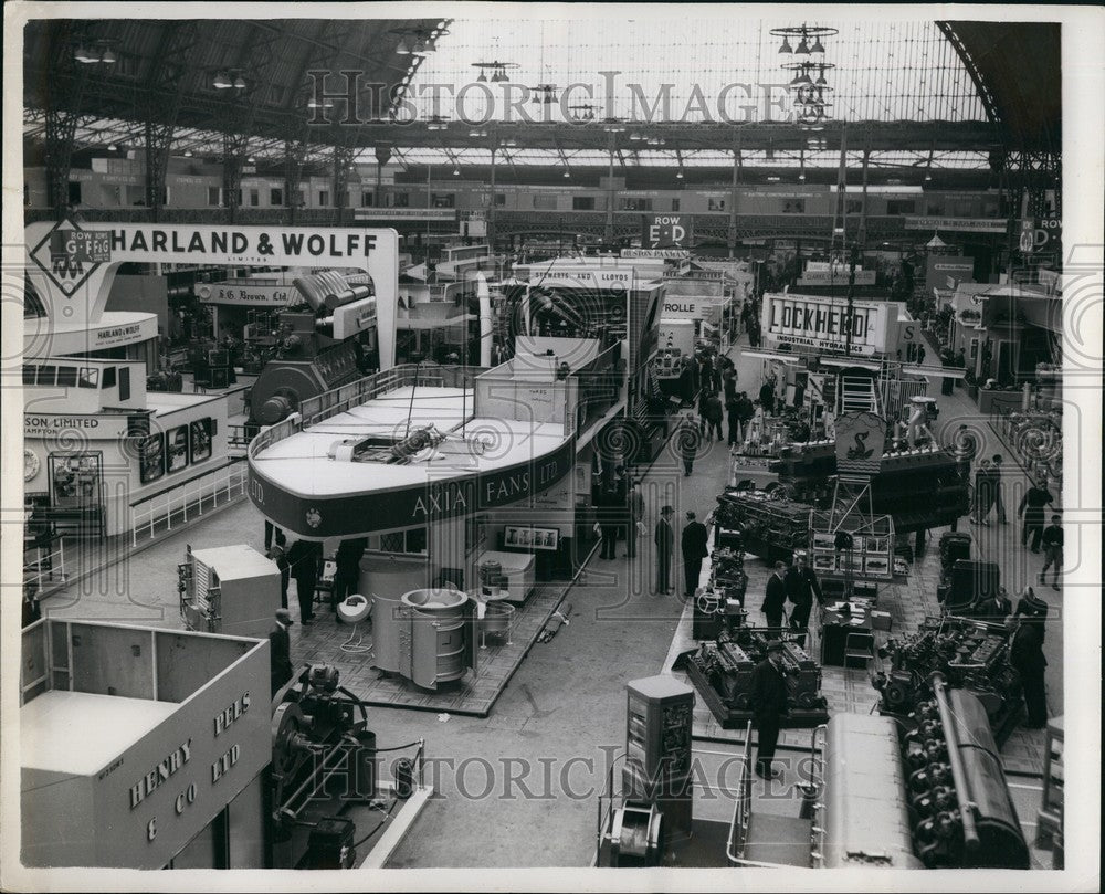 1953 Engineering, Marine and Welding exhibition at Olympia - Historic Images