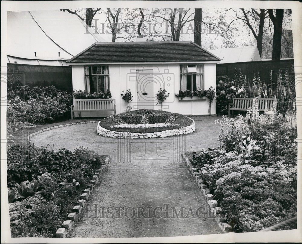 1953 Press Photo Preparation For Chelsea Flower Show - KSB60035-Historic Images