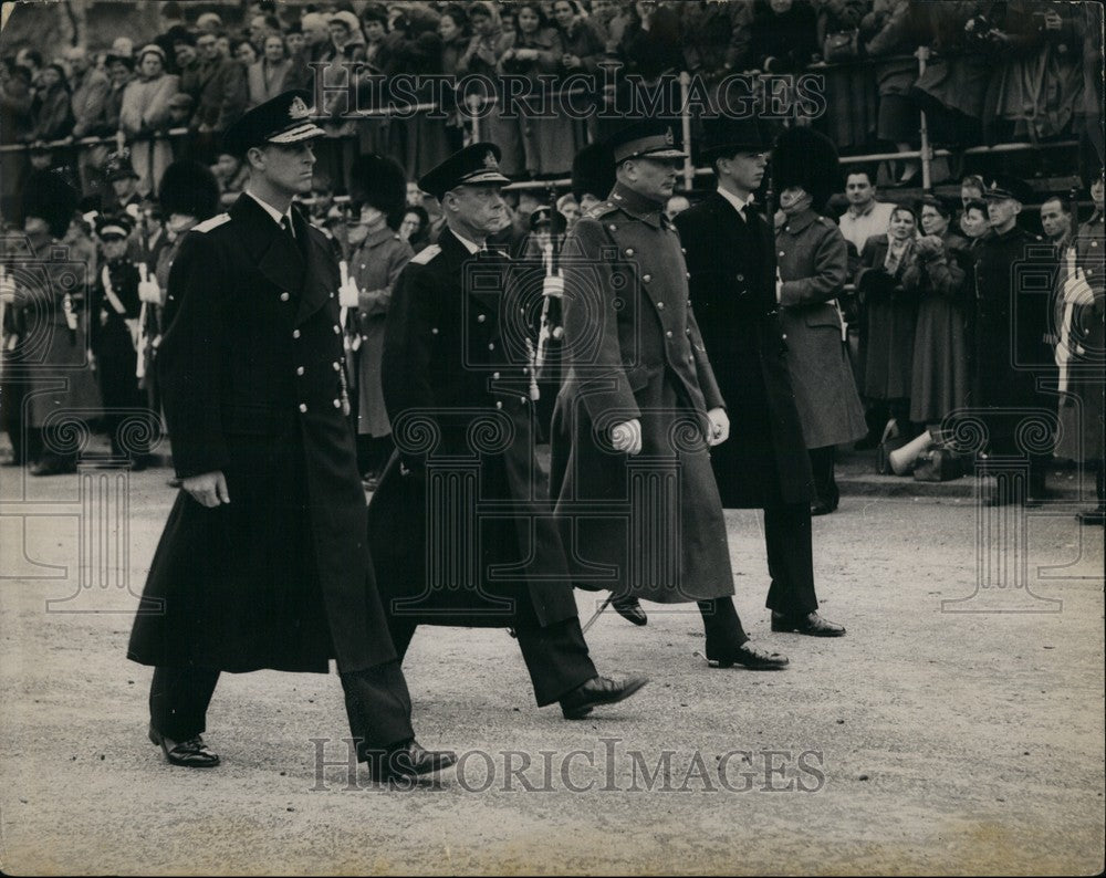 1953, The four Royal Dukes - Edinburgh; Windsor; Gloucester and Kent - Historic Images