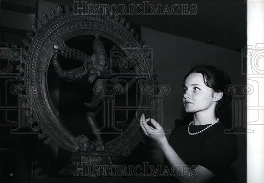 1968 Shiva Artwork at Exhibition in Koeln Art Hall.-Historic Images