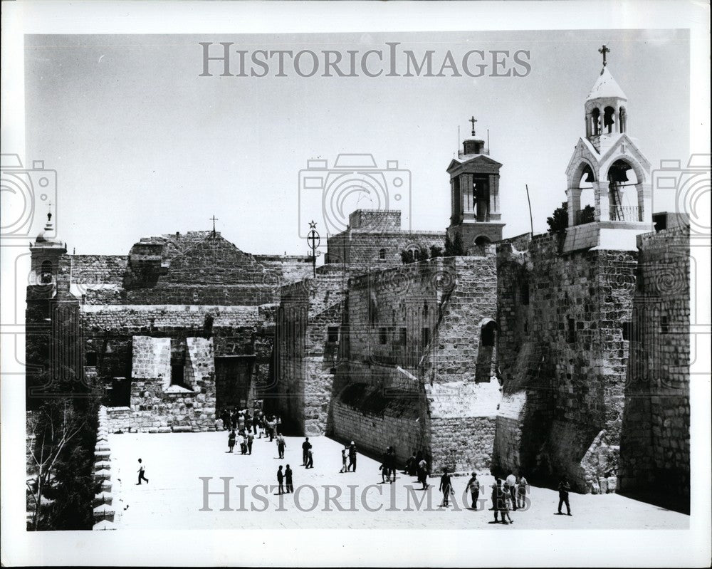 Press Photo The Basilica of The Nativity, Bethlehem, Israel - Historic Images