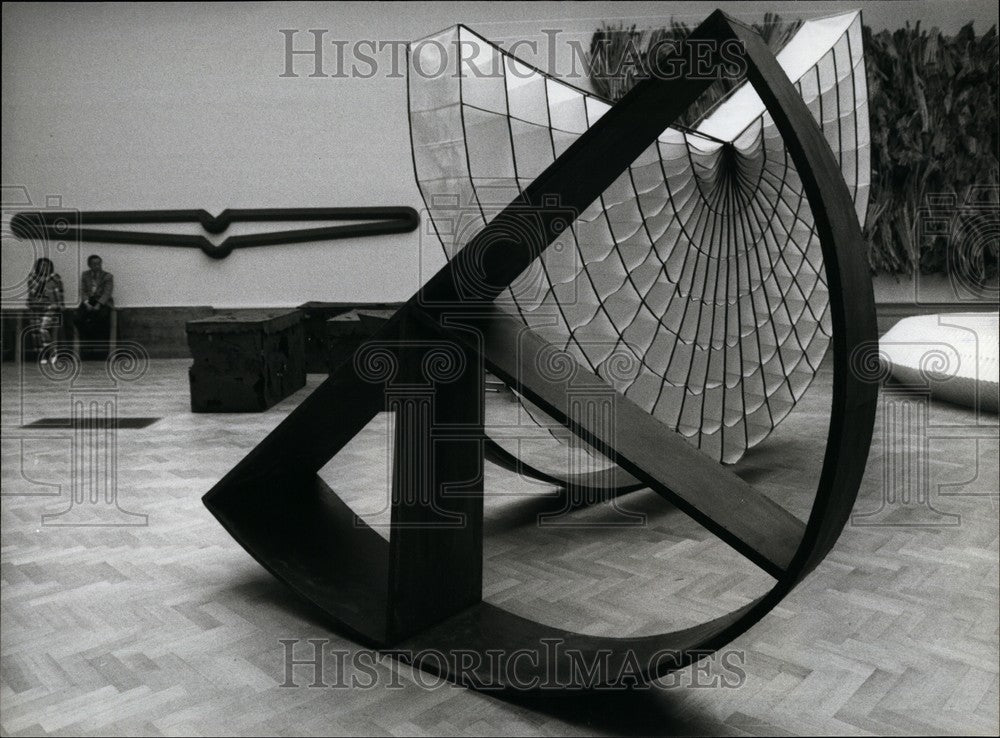 1985 International Tapestry Show Switzerland Daniel Graffin's Piece - Historic Images