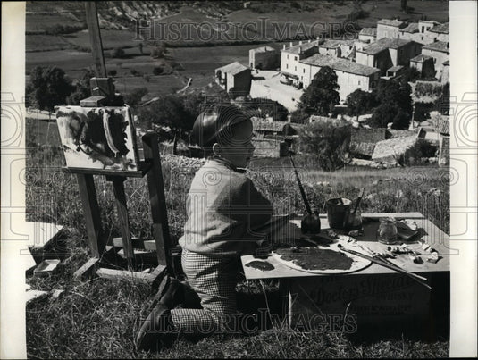 1964 Frederic D'Orcino, Painter, Child Prodigy - Historic Images