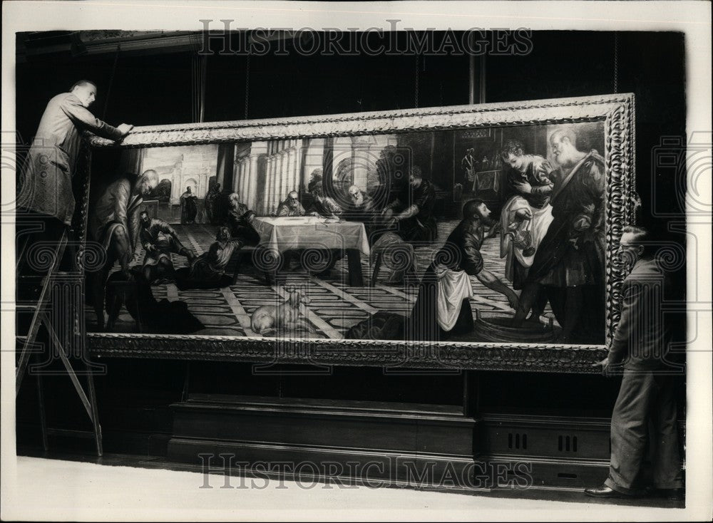 1958 Tintoretto Picture To Be Shown In London - Historic Images