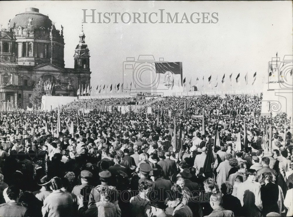 1959 Press Photo German Democratic Republic 10th anniversary - KSB62621 - Historic Images