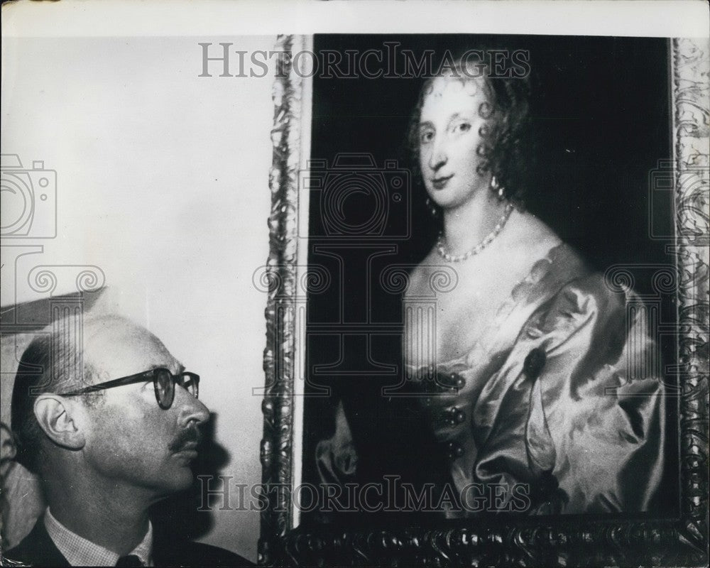 1965 Press Photo Van Dyke masterpiece discovered in Greystoke Castle in England - Historic Images