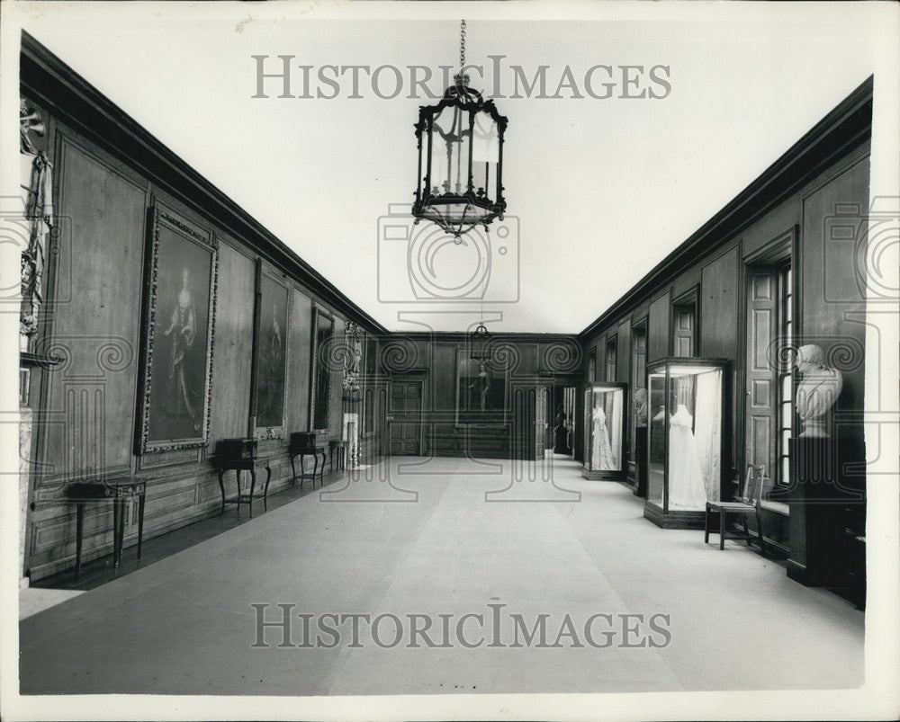 1956 Press Photo State Apartments At Kensington Palace To Be Re-opened - Historic Images