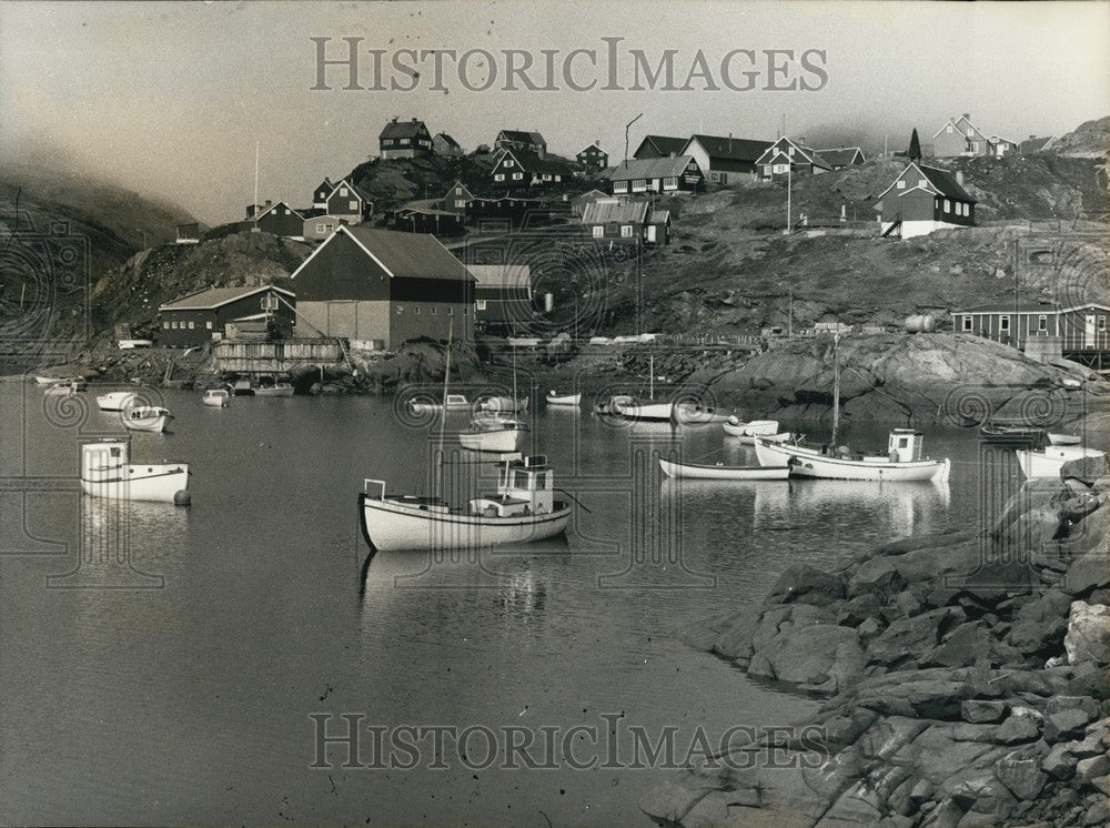 1973, Seaside View Angmagssalik Greenland - KSB63139 - Historic Images