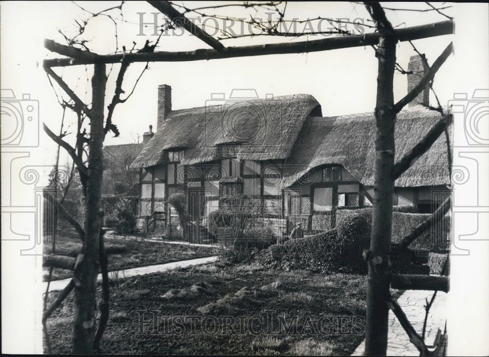 1964 Cottage Anne Hathaway Wife Shakespeare - Historic Images