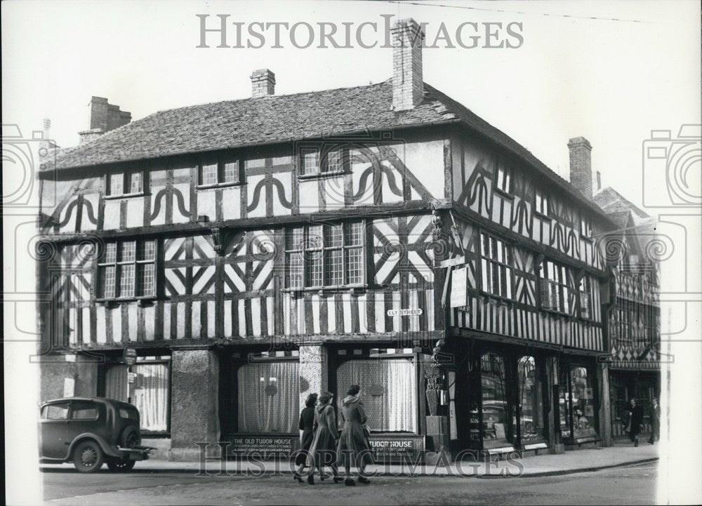 Press Photo Tudor House Stratford-On-Avon - KSB63259-Historic Images