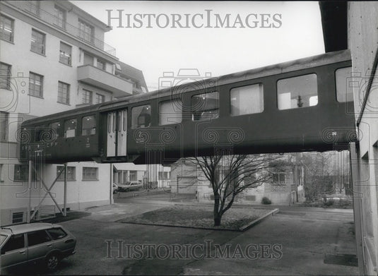1984, Rail Way Bridge Swiss Enterprise in Kussnach - KSB63335 - Historic Images