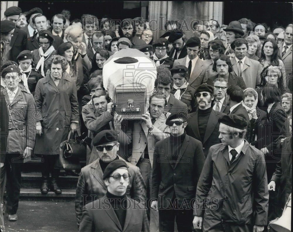 1974 Press Photo Requiem Mass for Michael Gaughan - KSB63559 - Historic Images