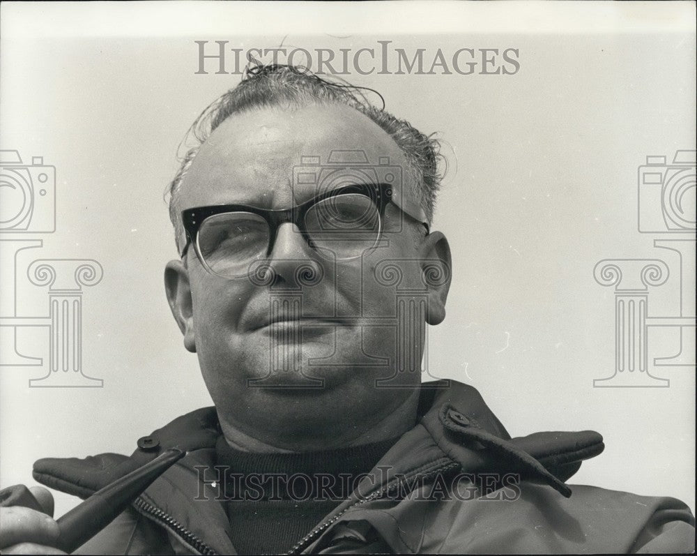 1968 Douglas Price Aboard His Man Made Submarine Cross Atlantic - Historic Images