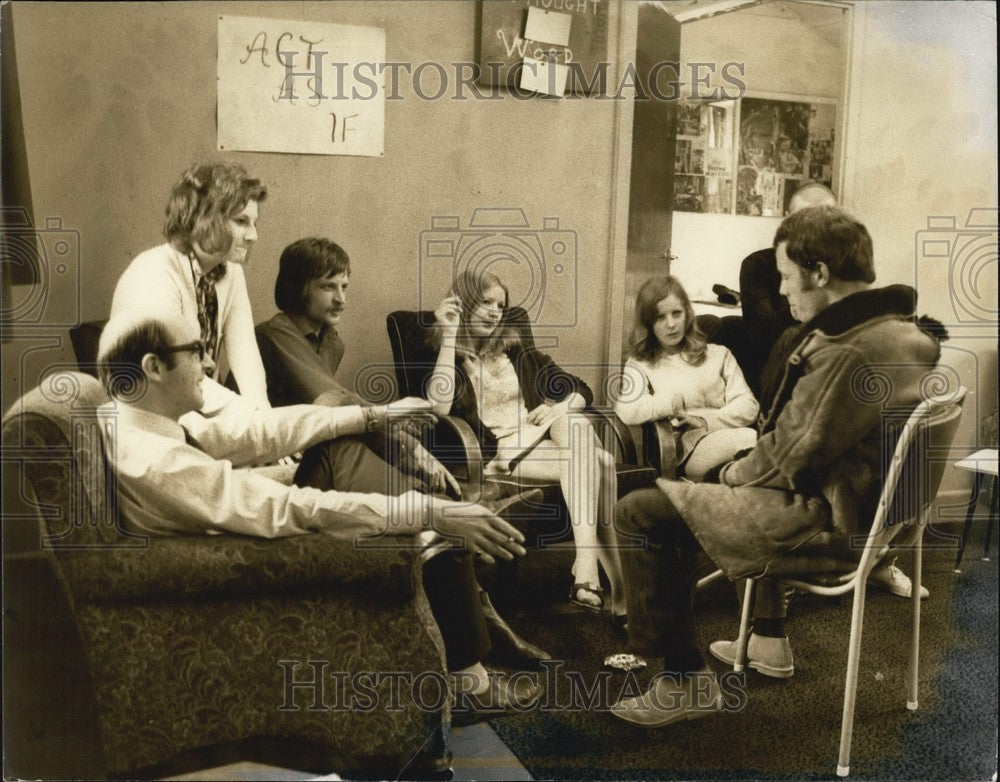 Press Photo First Unit Britain Rehabilitation Drug Addicts St. James Hospital - Historic Images