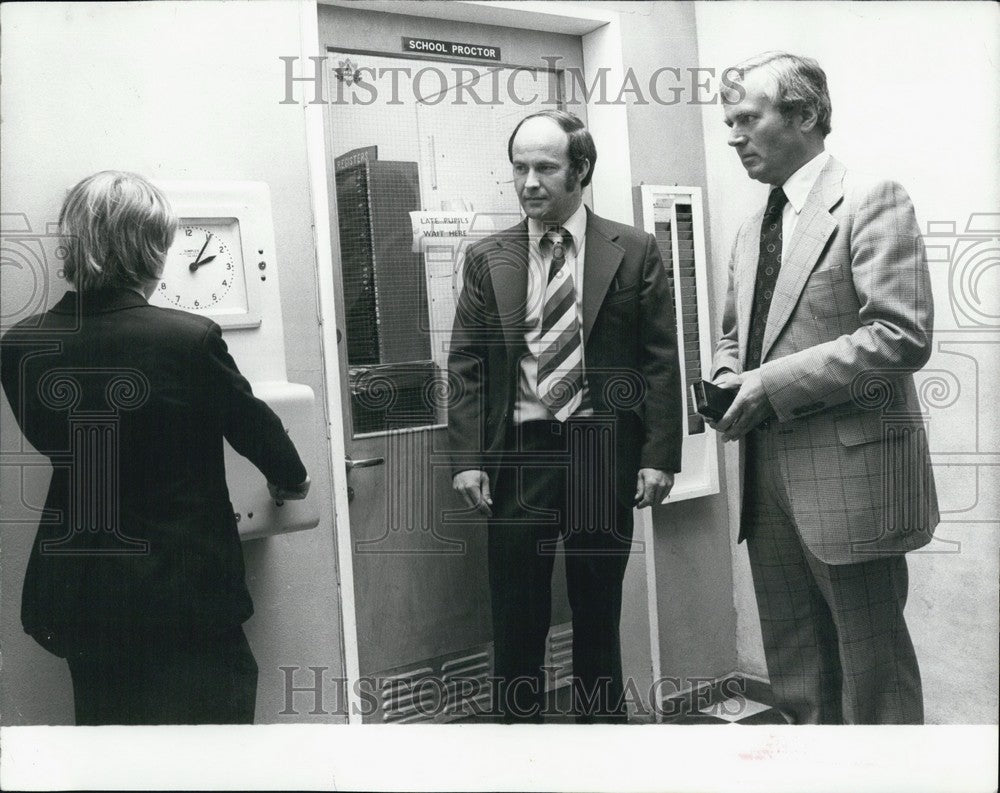 1979 eadmaster who defeated an education authorist&#39;s attempt to sack - Historic Images