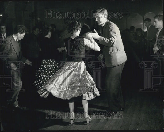  Rev. Cyril Blount 'Rocks' with 17-year-old Margaret Richardson - Historic Images