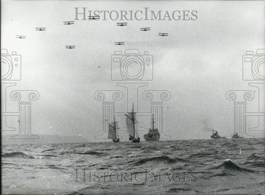 1964 French schoolship "Jeanne D'Arc at sea - Historic Images