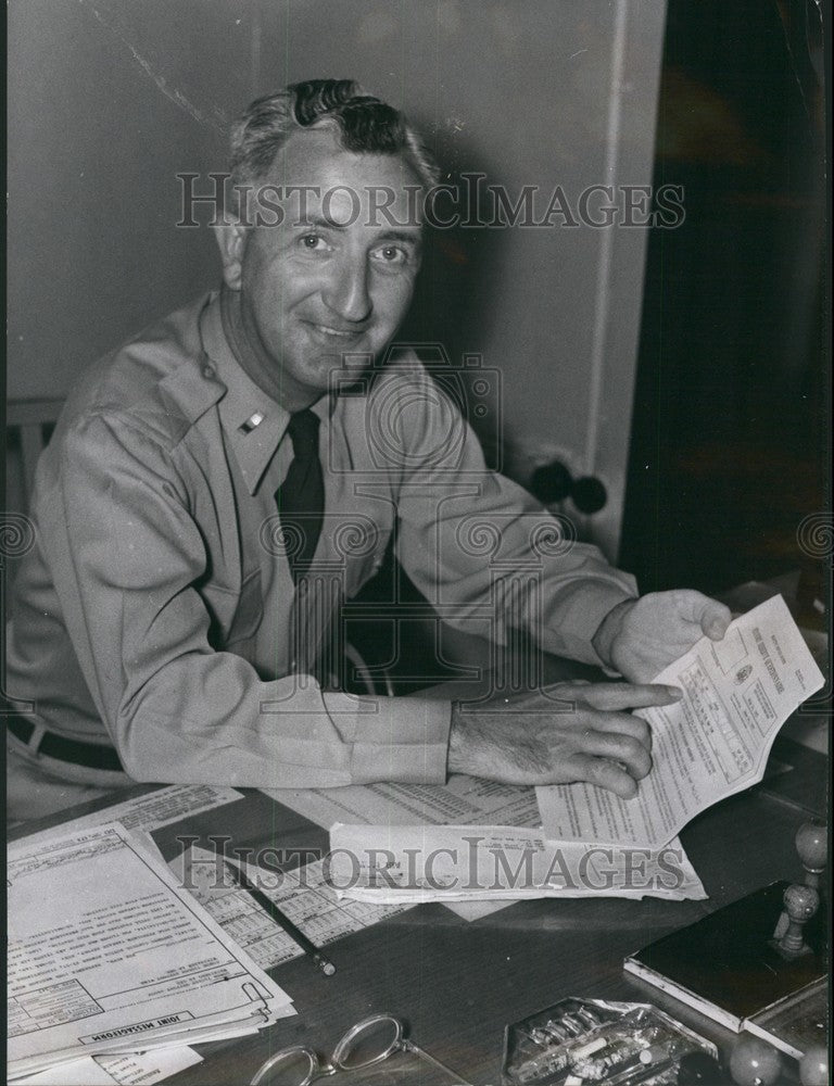 1957, Leo J. Merphy With His Second Convocation Order - KSB65153 - Historic Images