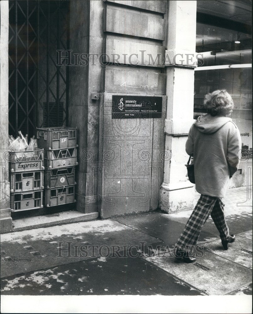 Press Photo Amnesty International - London Help for Forgotten Prisoners - Historic Images