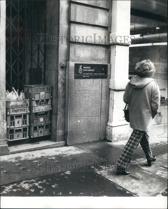 Press Photo Amnesty International - London Help for Forgotten Prisoners - Historic Images