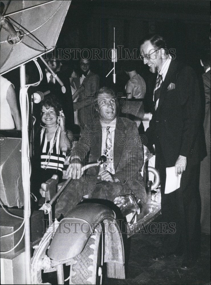 1973 Press Photo Rudi Altig Famous German Bicycle Champ At Bochom Party-Historic Images