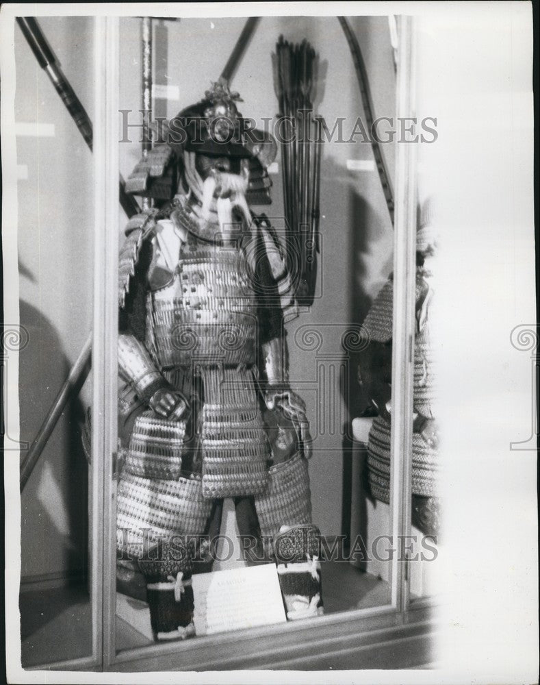 1961 Press Photo Tower Of London,suit of armor - Historic Images