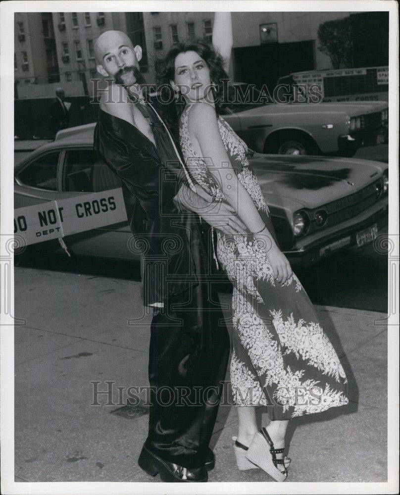 Press Photo Broadway Actress Jessica Badovinac Director Paul Vanase - KSB65761 - Historic Images