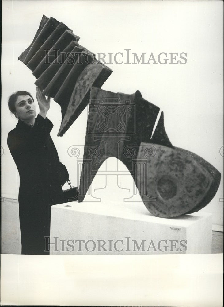 1964 Press Photo New Realities Exhibition opens in Paris - KSB65973 - Historic Images