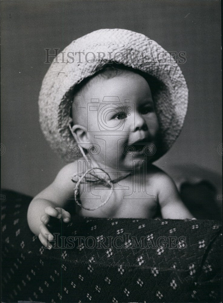 Baby Susan in a cute hat-Historic Images