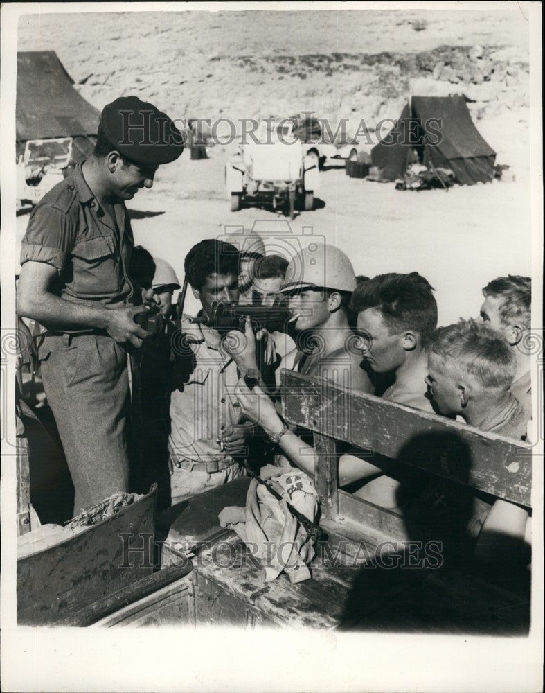 1957 Danish United Nations Forces In Suez Area &amp; Israelis - Historic Images