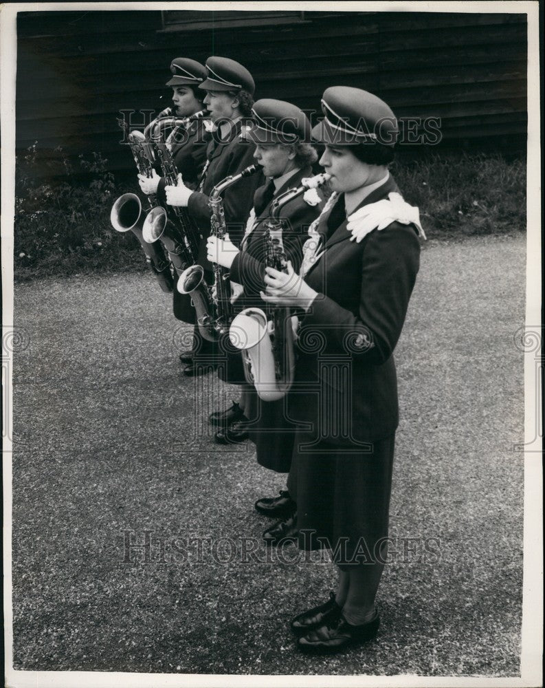 1953 WRAF Band Prepares For Royal Tournament - Historic Images
