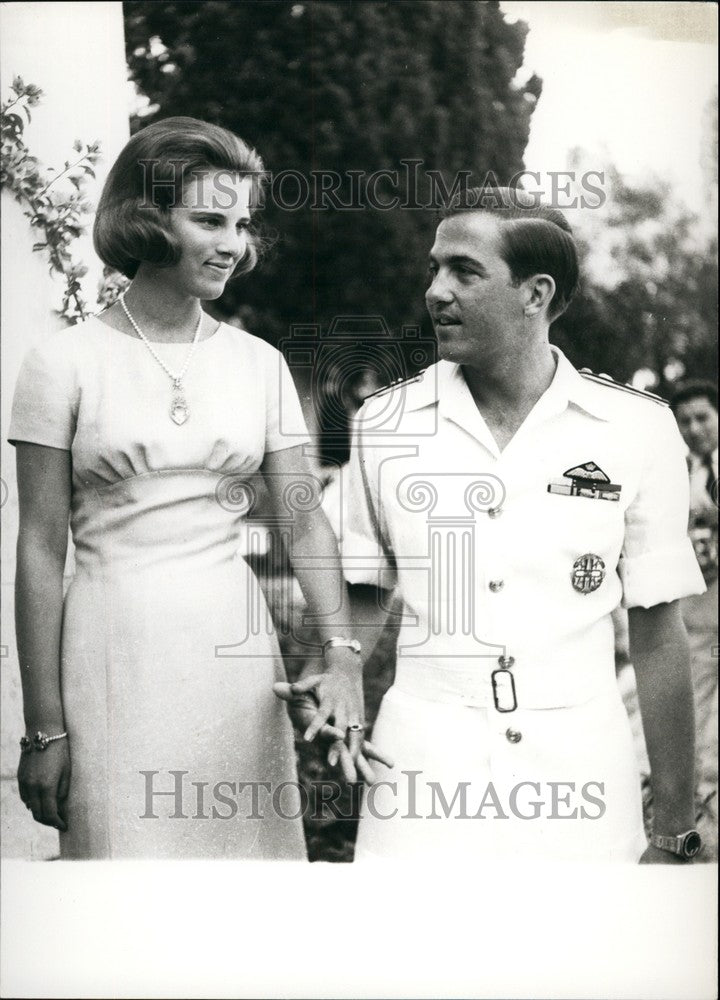 Press Photo King Constantine of Greece - KSB67015 - Historic Images