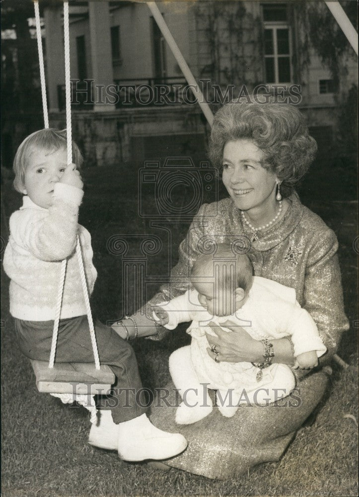Press Photo Don Juan Carlos Children Frederiecke - KSB67021 - Historic Images