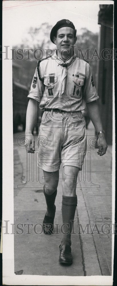 1953 Queen's Scout David Harrison/Boy Scouts/England - Historic Images