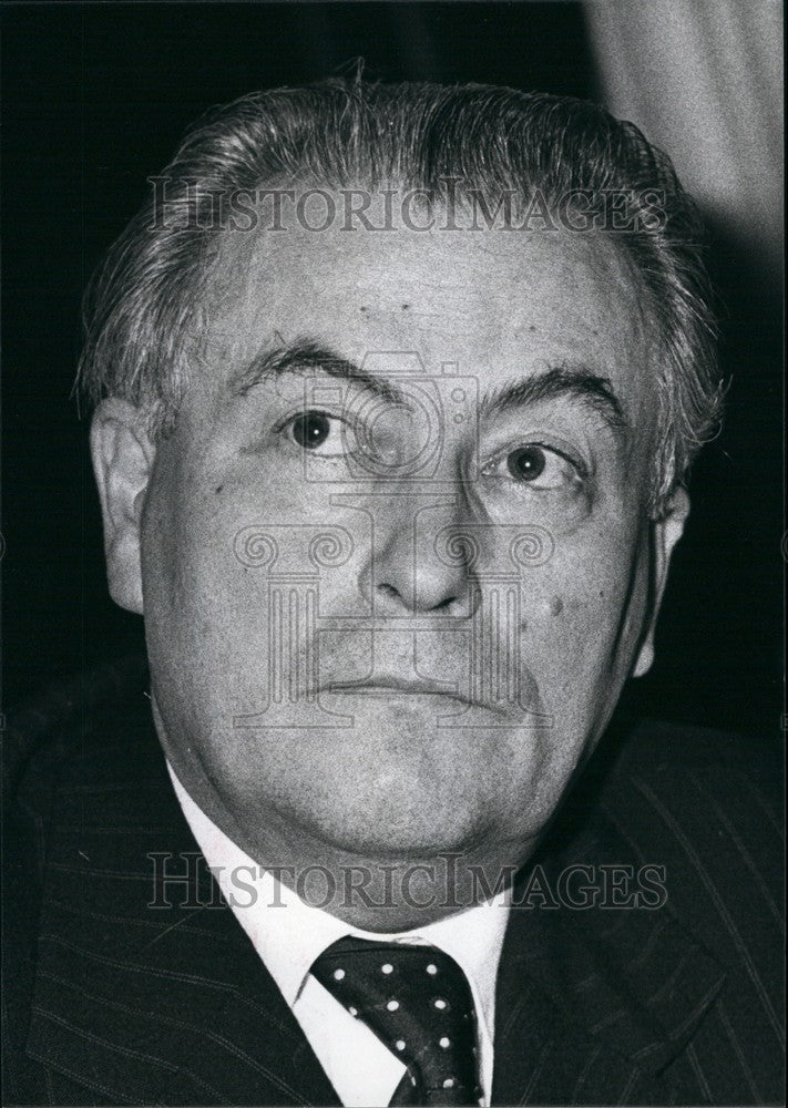 Press Photo Frigyes Pujas Hungarian Foreign Minister - Historic Images