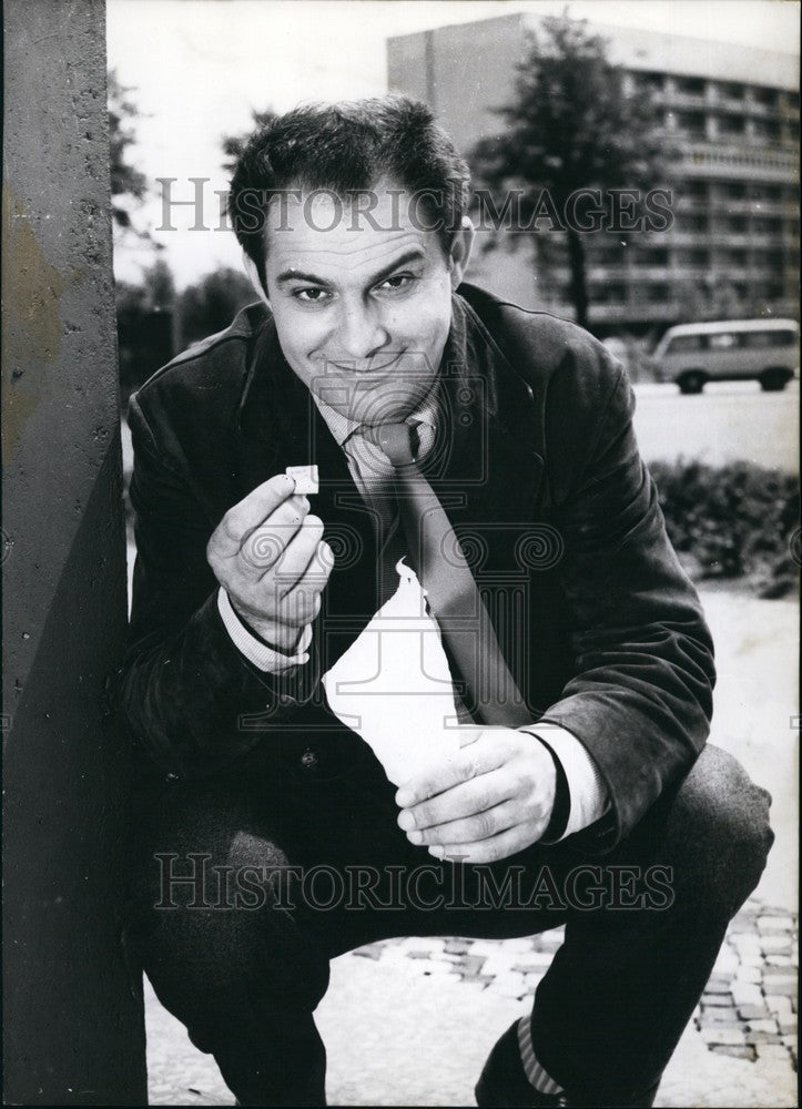 1960 Press Photo Actor Hans Putz in &quot;In The Name of a Mother&quot; - KSB67455-Historic Images