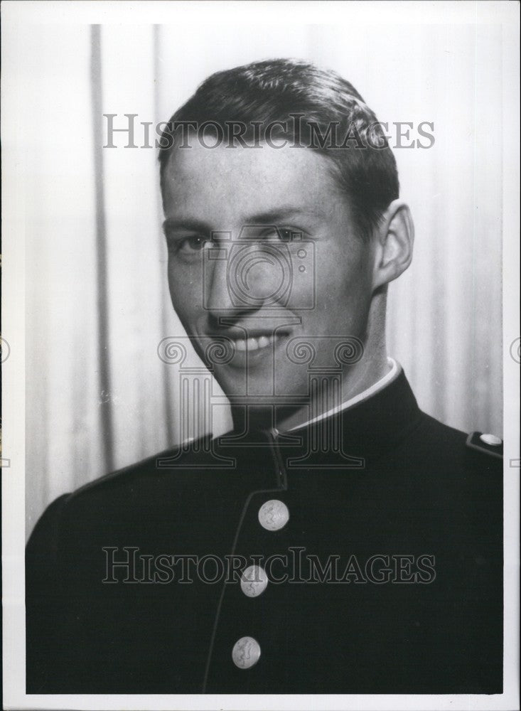 1958 Press Photo Crown Prince Harald of Norway - Historic Images