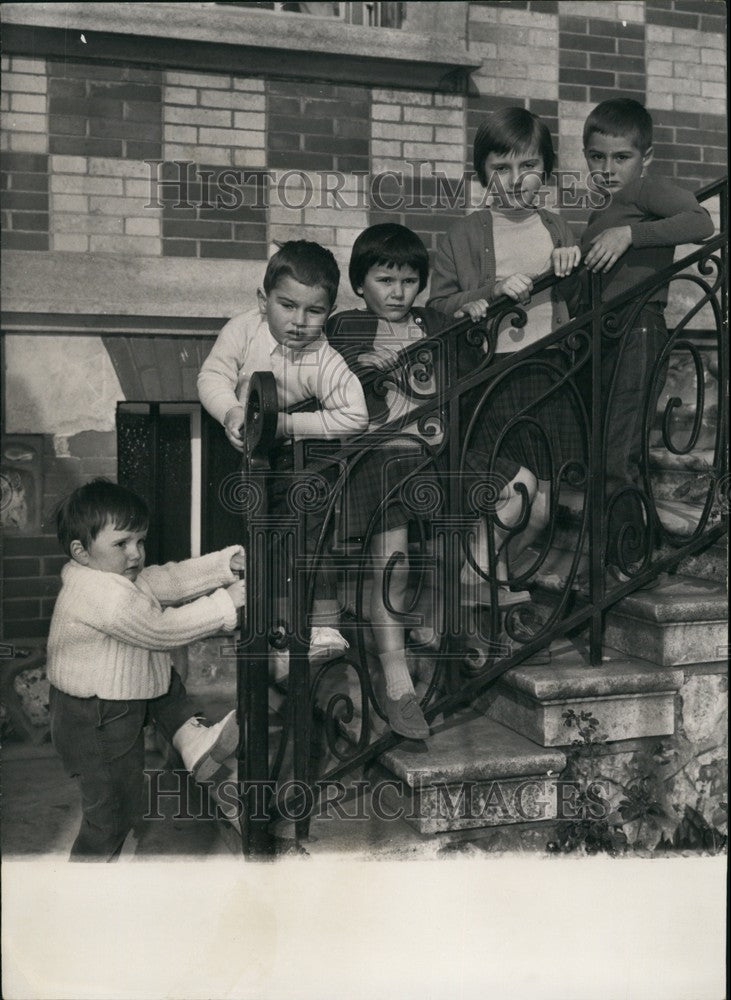 1960 Press Photo M. Bel Anger&#39;s Grand children - KSB67865 - Historic Images