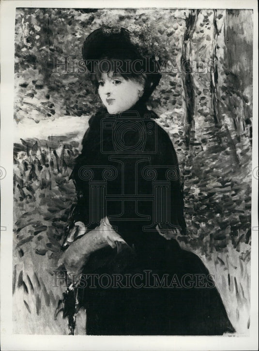 1958, Manet's "La Promenade", - KSB68001 - Historic Images