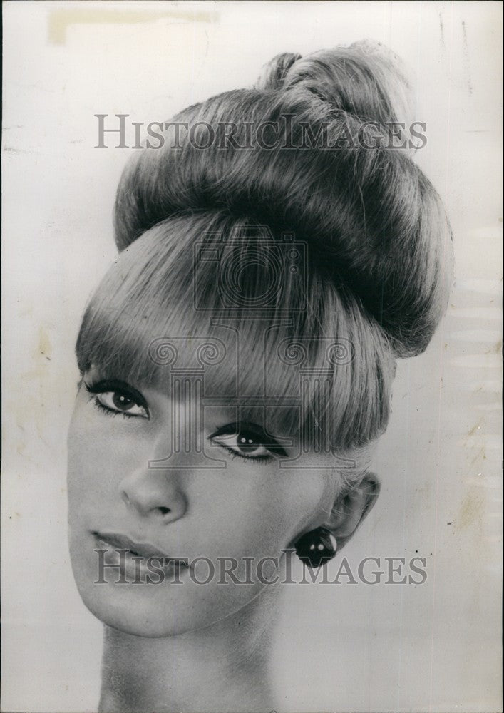 1963 Press Photo Polo wig worn by Dany Saval - KSB68637-Historic Images