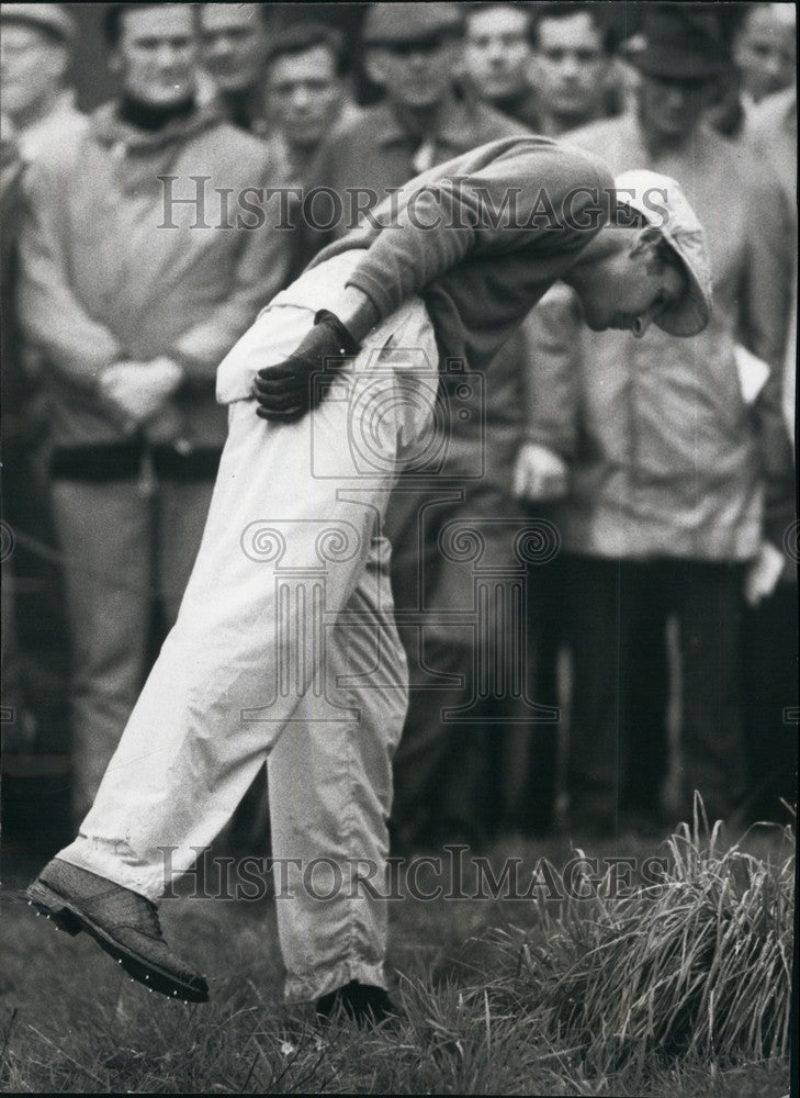 1968 Press Photo Bob Charles Golf Player World Match Play Championship Wentworth-Historic Images