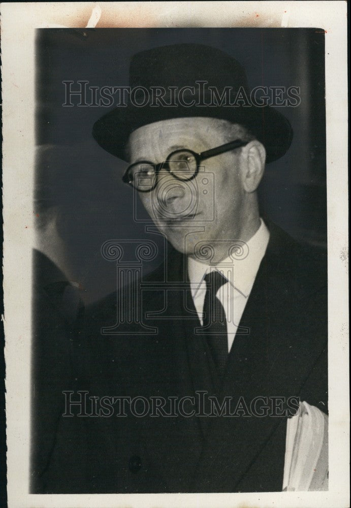 1957 Press Photo The Dr. Adams Trial Opens at the old Bailey - KSB68697 - Historic Images