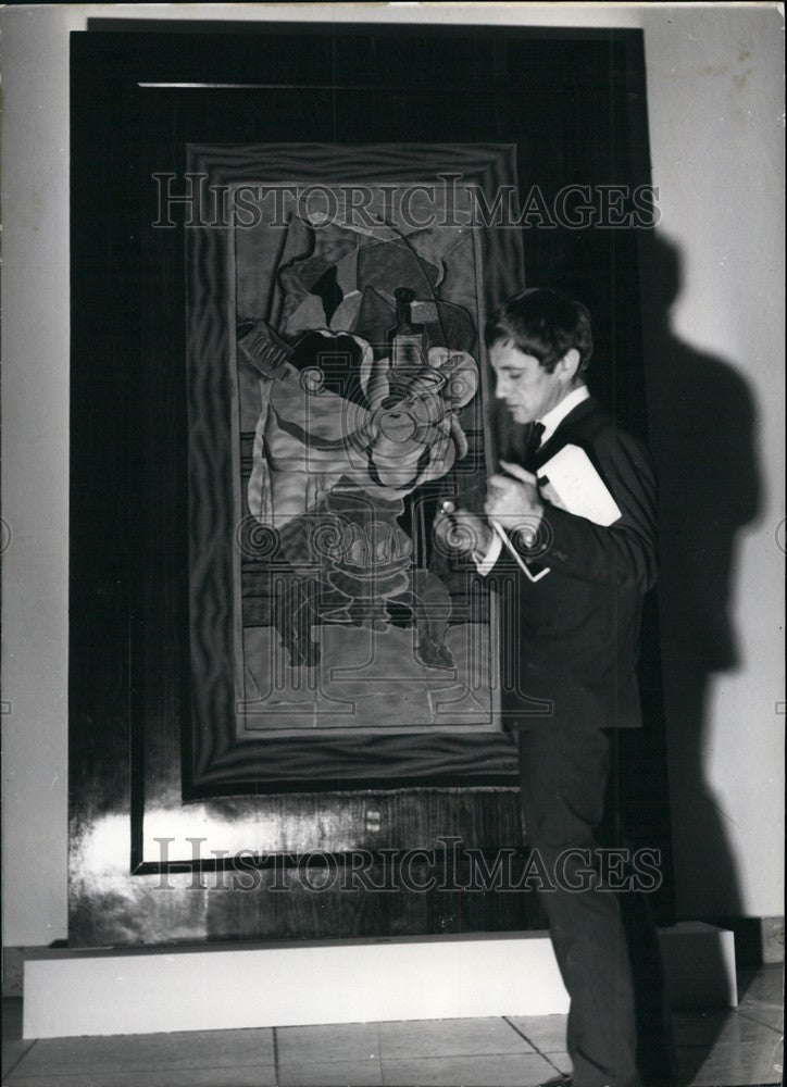 1963 Press Photo House of Art George Braque - KSB68947 - Historic Images