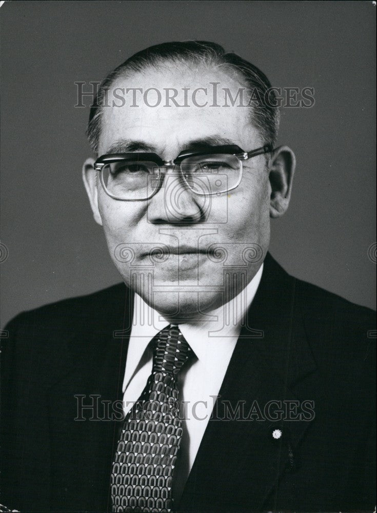 Press Photo Masayoshi Ito, Minister for Foreign Affairs - KSB68993-Historic Images