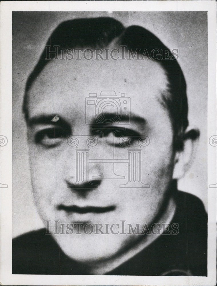 Press Photo Portrait of an Unknown Man - KSB68997-Historic Images