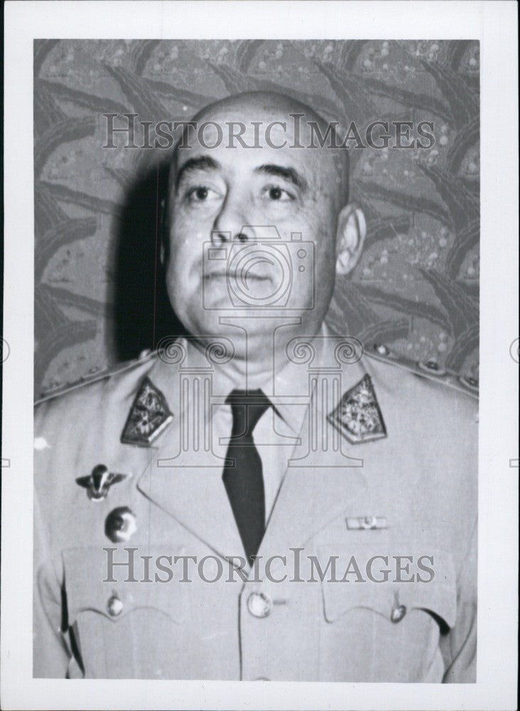 Press Photo Interior Gral. Brig. EP Armando Arola Ascarate - KSB69045 - Historic Images