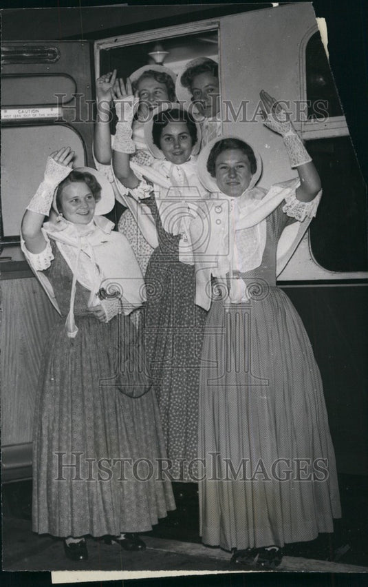 1953, Party Of South Africal "Vospalers" - Historic Images
